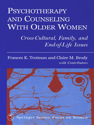 cover image of Psychotherapy and Counseling With Older Women